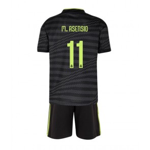 Real Madrid Marco Asensio #11 babykläder Tredje Tröja barn 2022-23 Korta ärmar (+ Korta byxor)